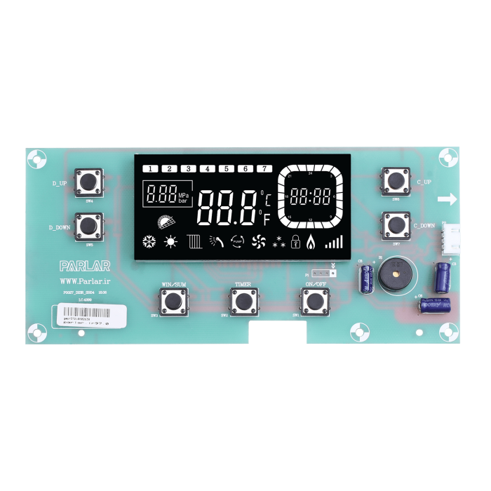 برد پکیج BP-1810 , برد الکترونیکی پکیج های گرمایشی و آبگرمکن​