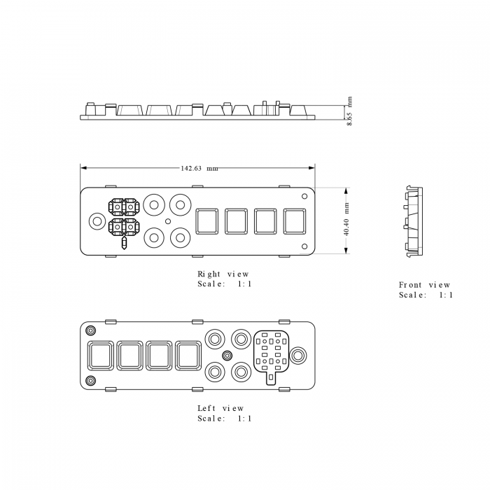 RDT-4600 , Refrigerator Display and Controller