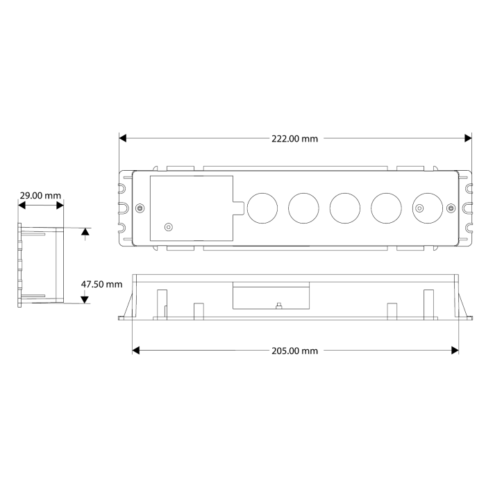 نمایشگر هود HL-501 , برد الکترونیکی هود آشپزخانه​_نمایشگر هود