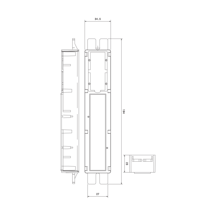 نمایشگر هود HL-8000 , برد الکترونیکی هود آشپزخانه​_نمایشگر هود