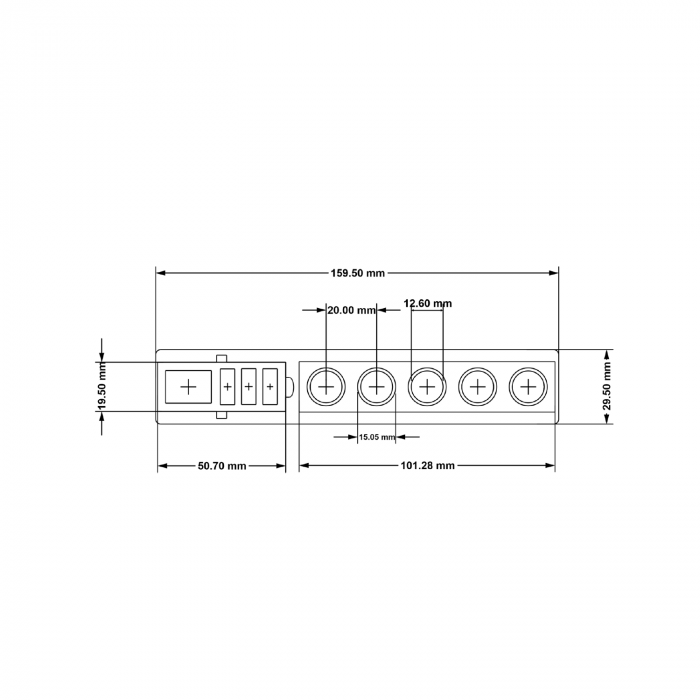 نمایشگر هود HL-8000 , برد الکترونیکی هود آشپزخانه​_نمایشگر هود