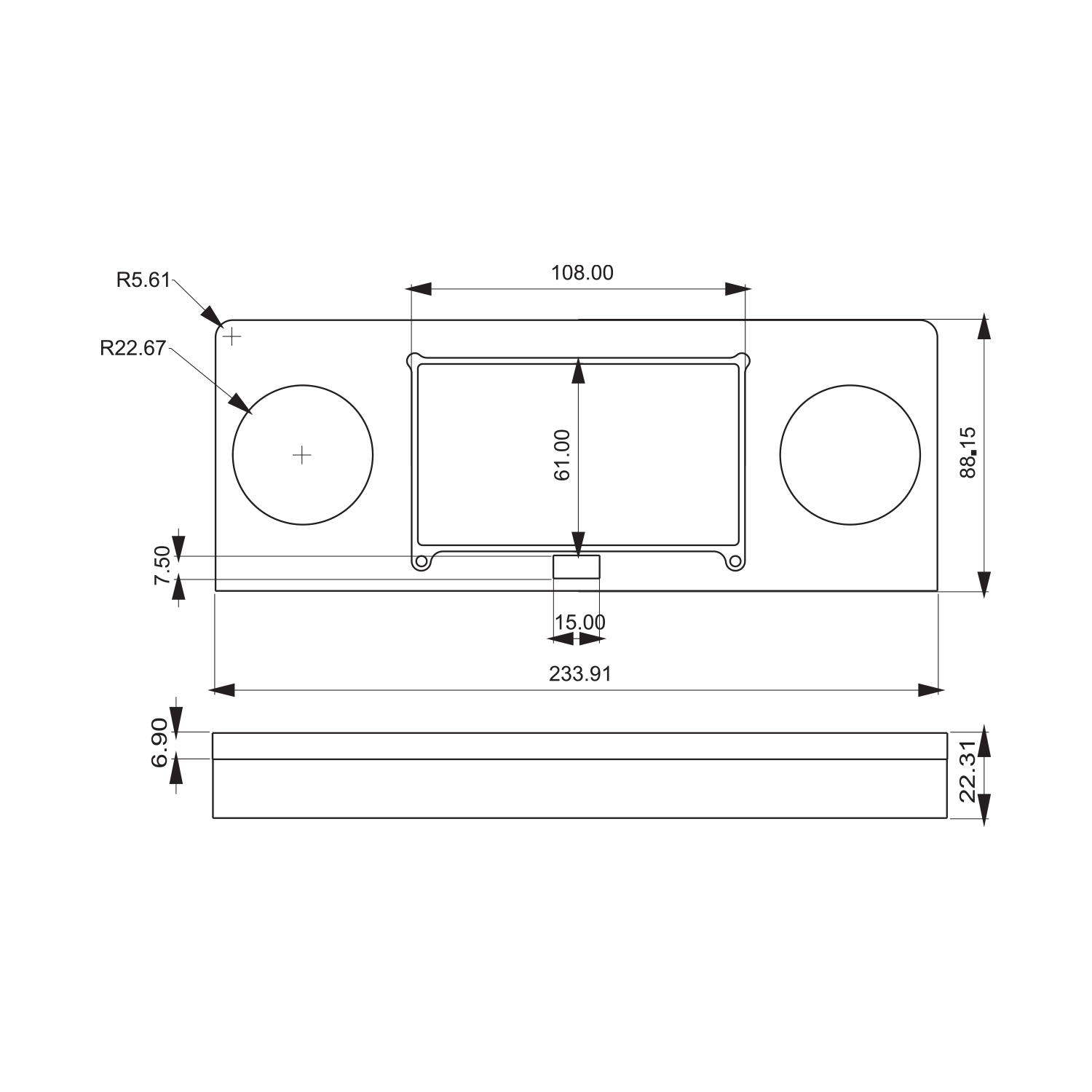 RWT-7000 , Refrigerator Display and Controller