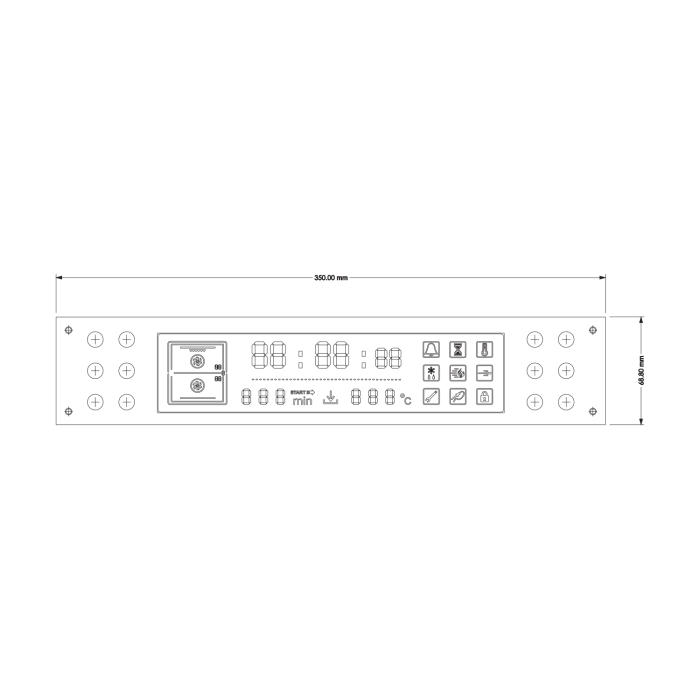 OT-24CB-25 , Built-in oven Controller_Oven Display and Controller