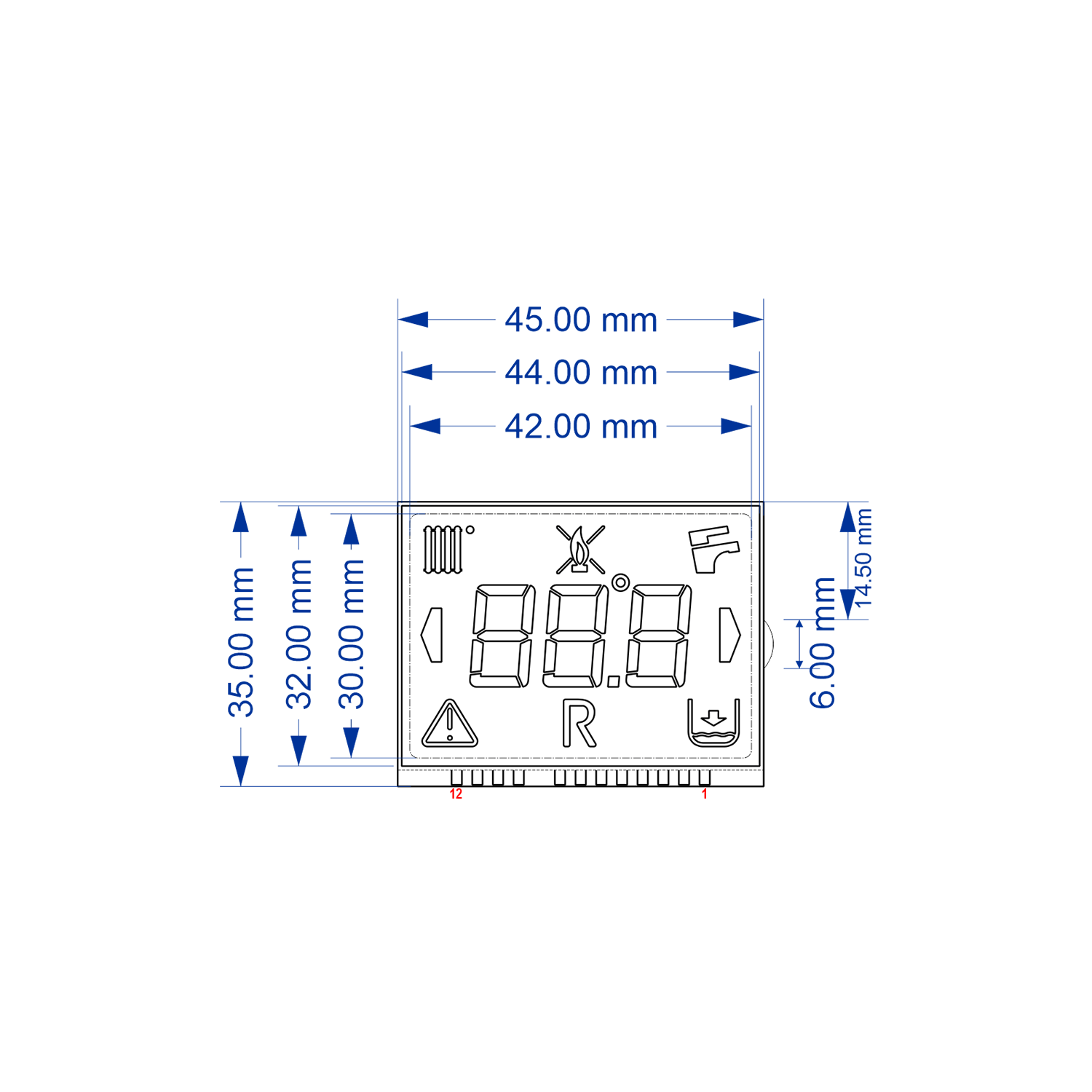 برد پکیج BP-1500 , برد الکترونیکی پکیج های گرمایشی و آبگرمکن​