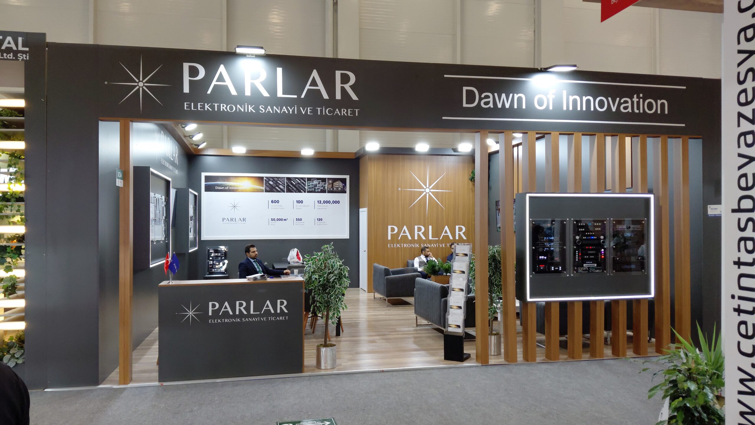 غرفه شرکت Parlar در نمایشگاه لوازم خانگی ترکیه Zuchex 2025